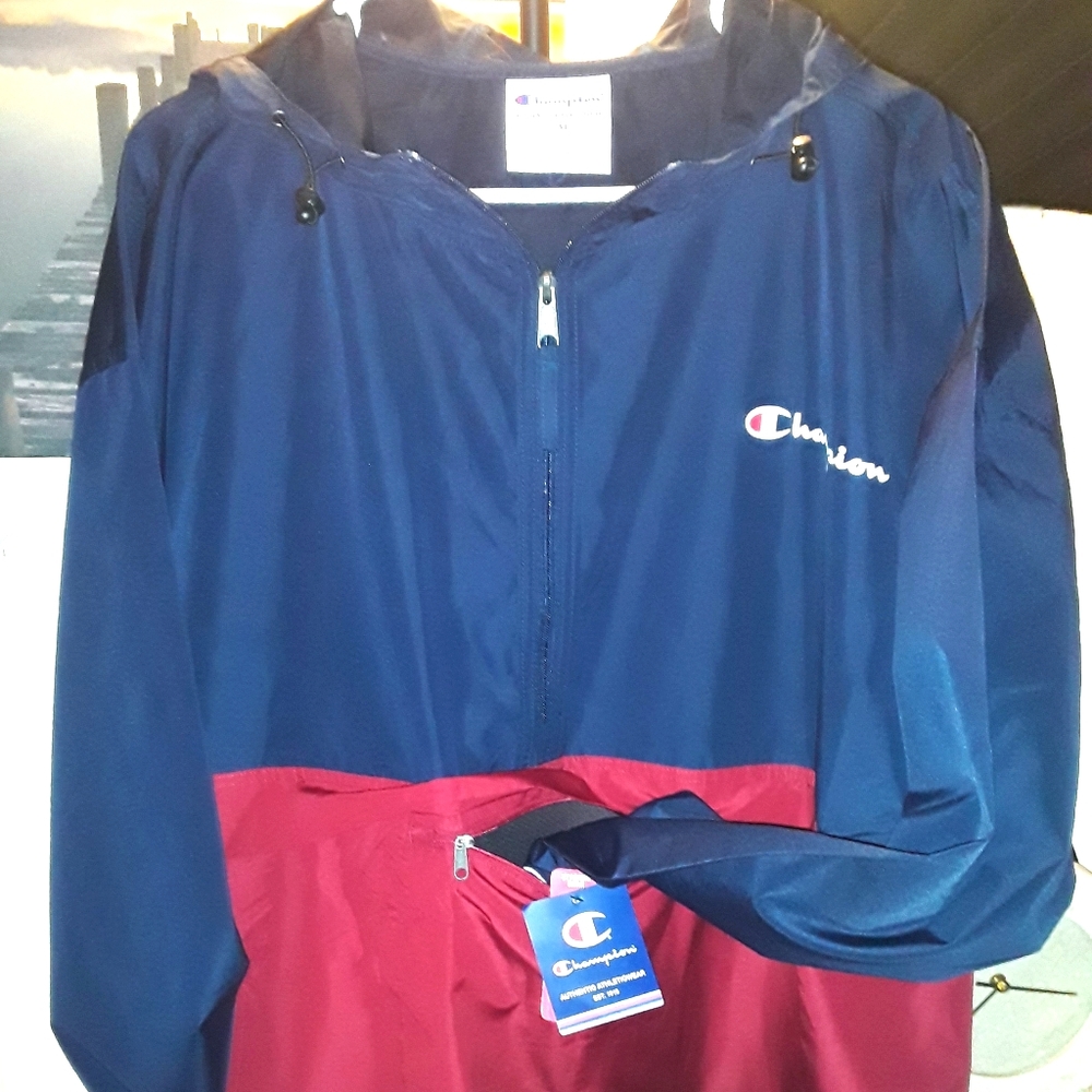 Champion 1/2 zip windbreaker